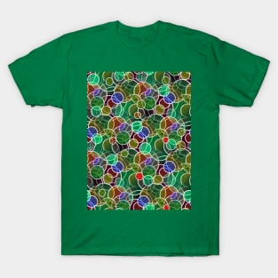 PSYCHEDELIC Circles Abstract Designs T-Shirt